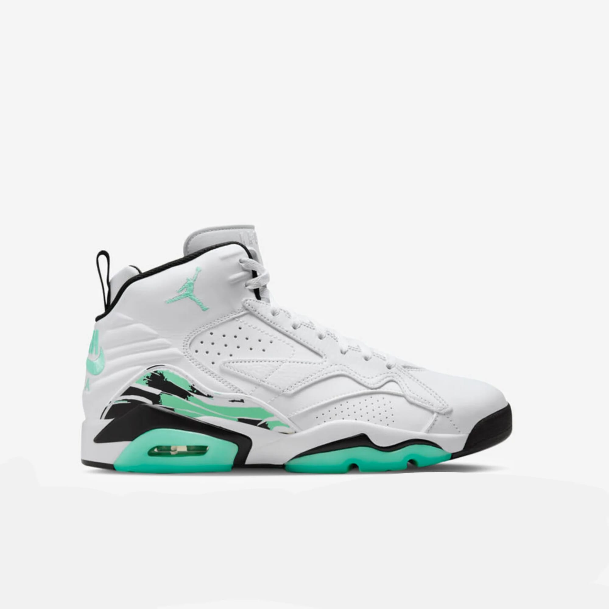 Grade-School Nike Jordan MVP White/Green Glow-Black DZ5577-103