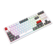 Royal Kludge RK R87 Mechanical Wired RGB Hot-Swappable Keyboard White - Brown Switch