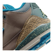 Air Jordan 3 Retro - Olive Grey - Little Kids' Sneakers