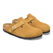 Women's Boston Cord Clog In Cork Brown