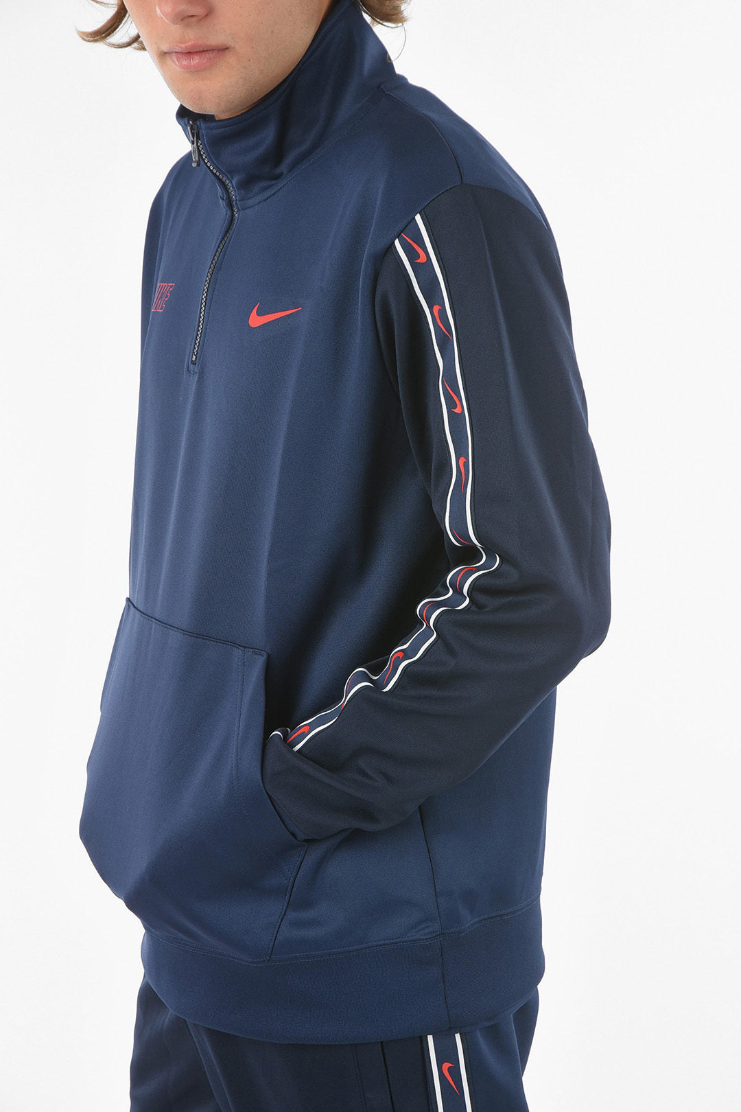 Nike Maxi Patch Pocket Half Zip Sweatshirt