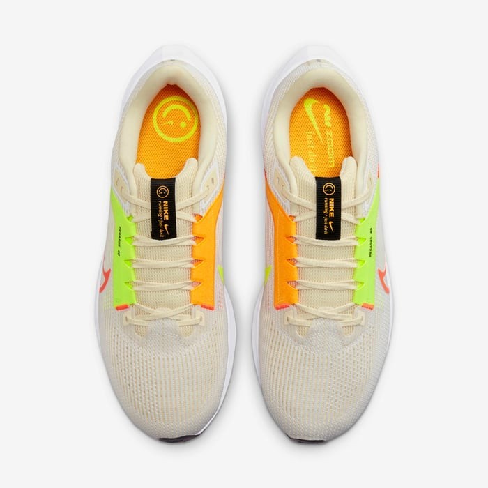 Men's Nike Air Zoom Pegasus 40 DV3853-101 Sneakers Coconut Milk Road Running Shoes