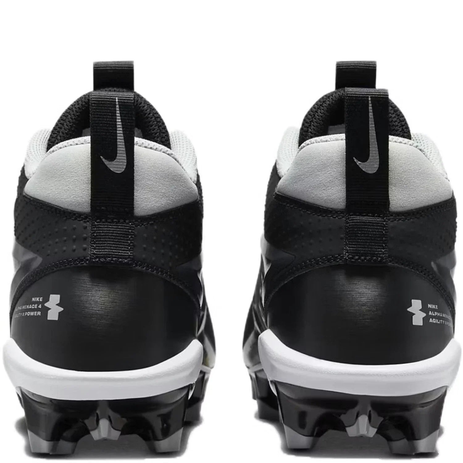 Nike Alpha MenaceVarsity FN0027-001 Mens Black Football Cleats RHS8205