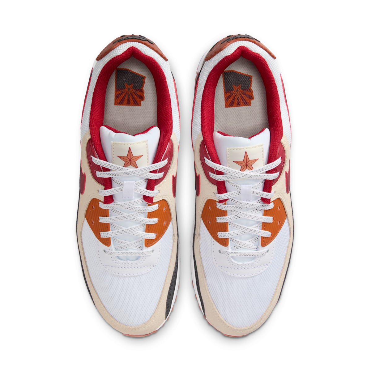 Arizona Cardinals Air Max 90  Men's Shoes