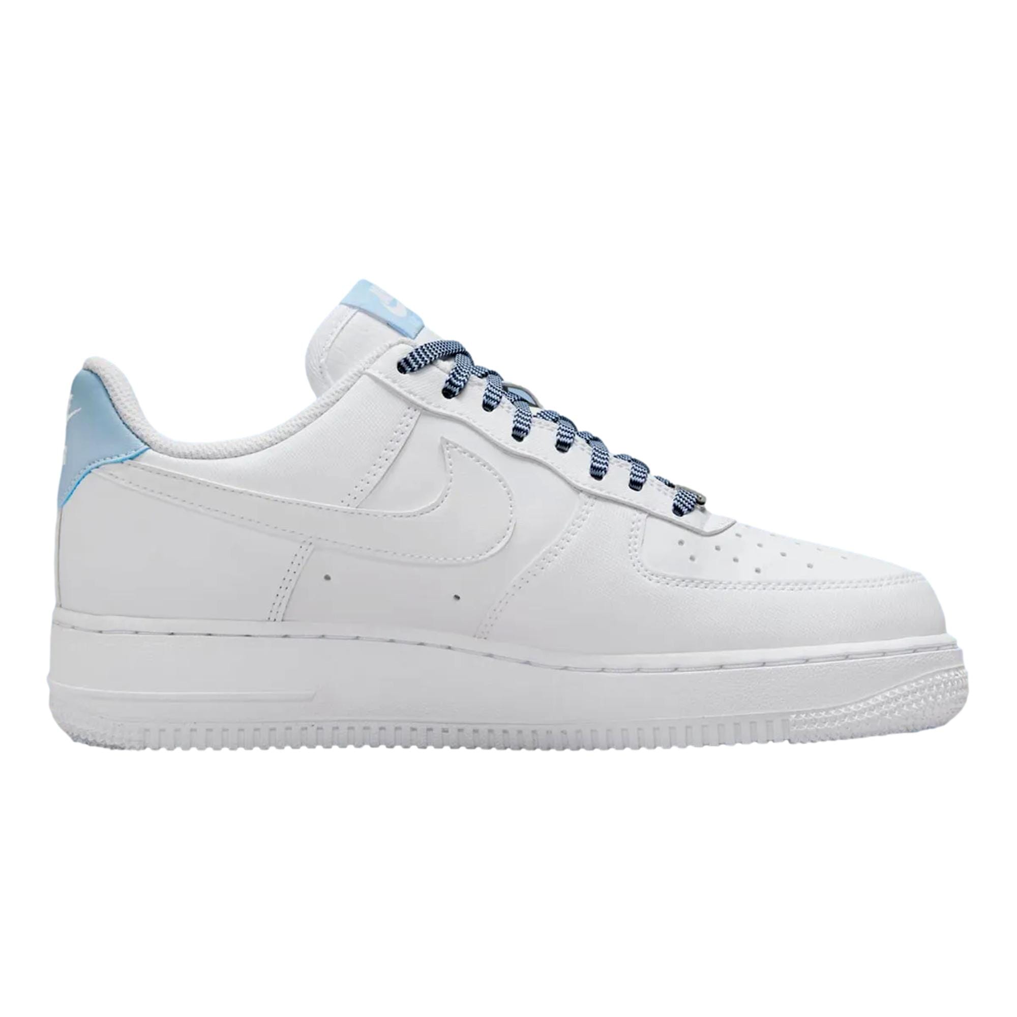 Women's Nike Air Force 1 '07 White / White - Light Armory Blue IB7167-101