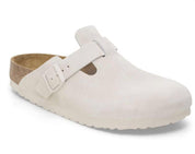 Women's Boston Soft Footbed Clog In Antique White