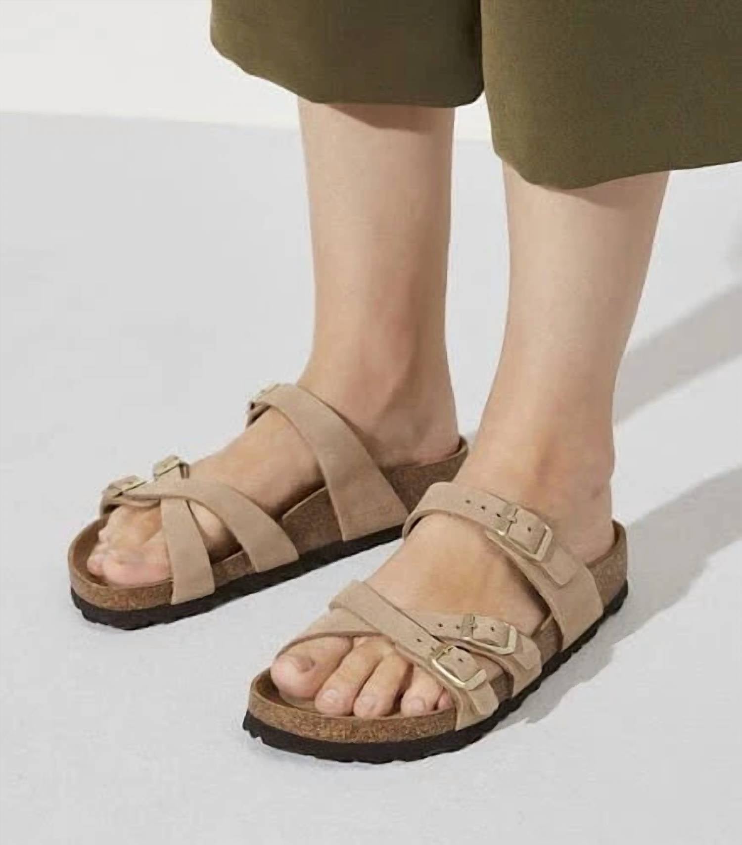 Women's Franca Soft Footbed Sandals In Sandcastle