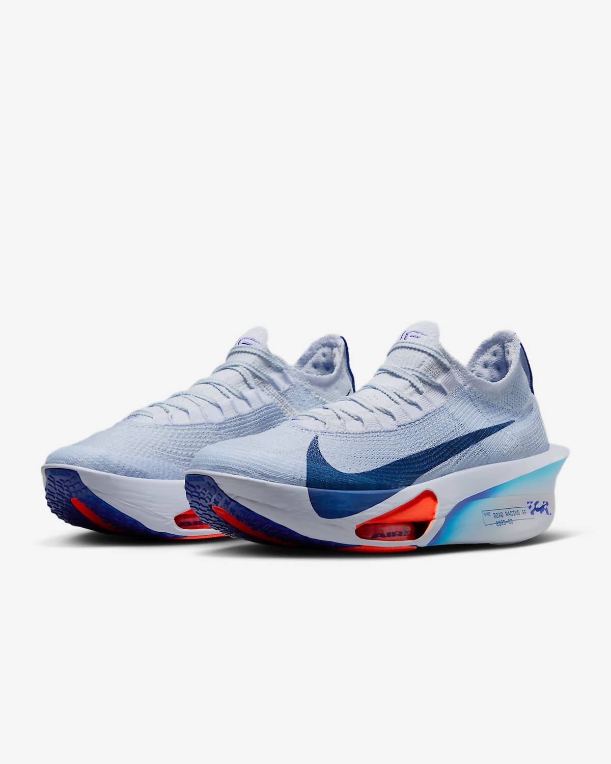 Men's Alphafly Next 3 Road Racing Shoes In Football Grey/ghost/persian Violet/blue Void