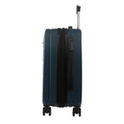 3pc Pierre Cardin Hard-Shell Suitcase Cabin Travel Luggage Set Teal