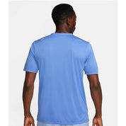 Nike FD2689-450 T-Shirt Men's Blue Dri-Fit Crew Neck Activewear DSGL378