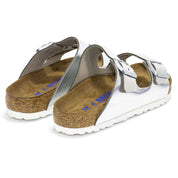 Women's Arizona Soft Footbed Sandals In Silver