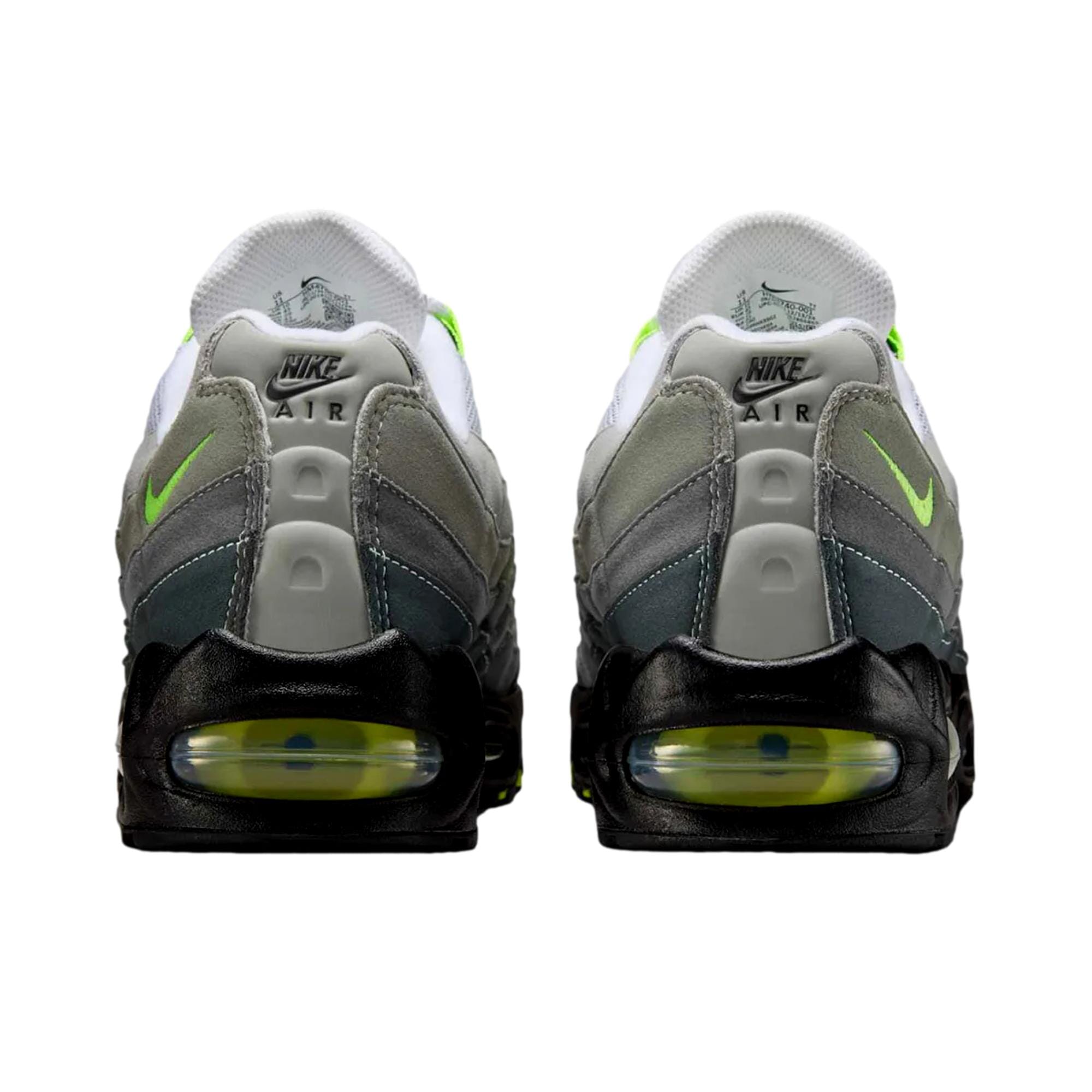 Nike Air Max 95 OG Black / Neon Yellow - Cool Grey  HM4740-001 Men's