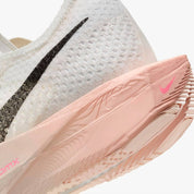 Women's Vaporfly 3 Road Racing Shoes In Sail/crimson Tint/guava