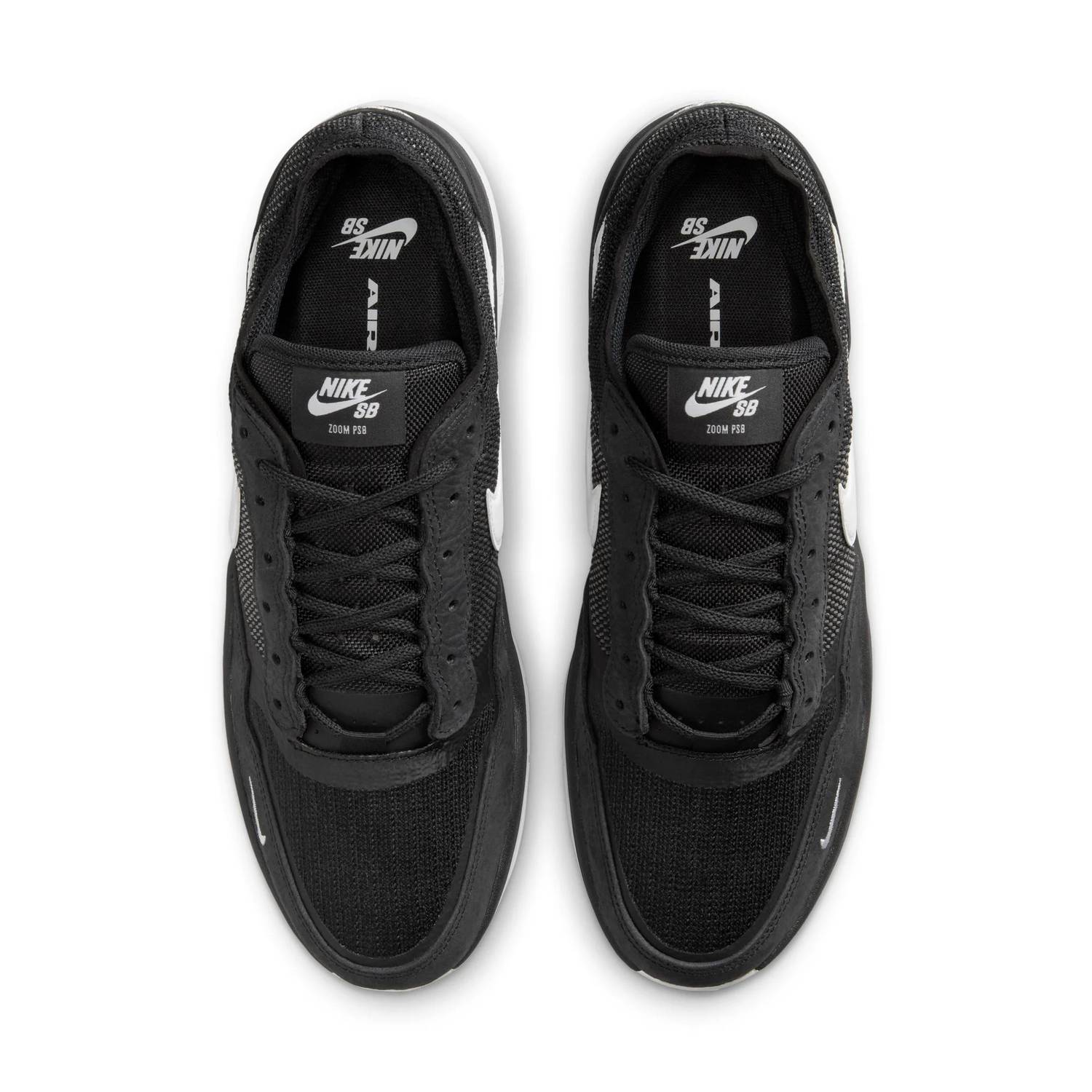 Men's Ps8 Mesh Skate Shoes In Black/white-Black-White