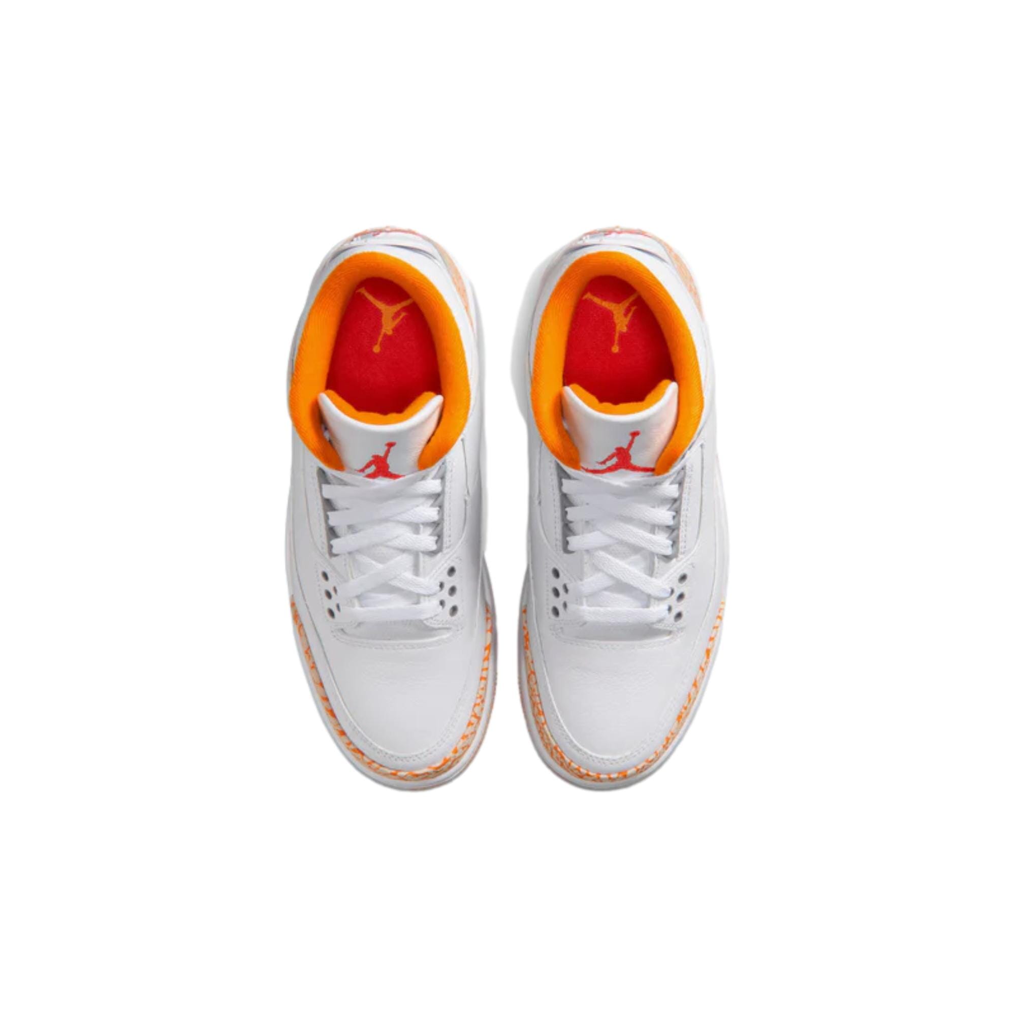 Nike Air Jordan 3 Retro White / Pimento - Orange  CK9246-101 Women's