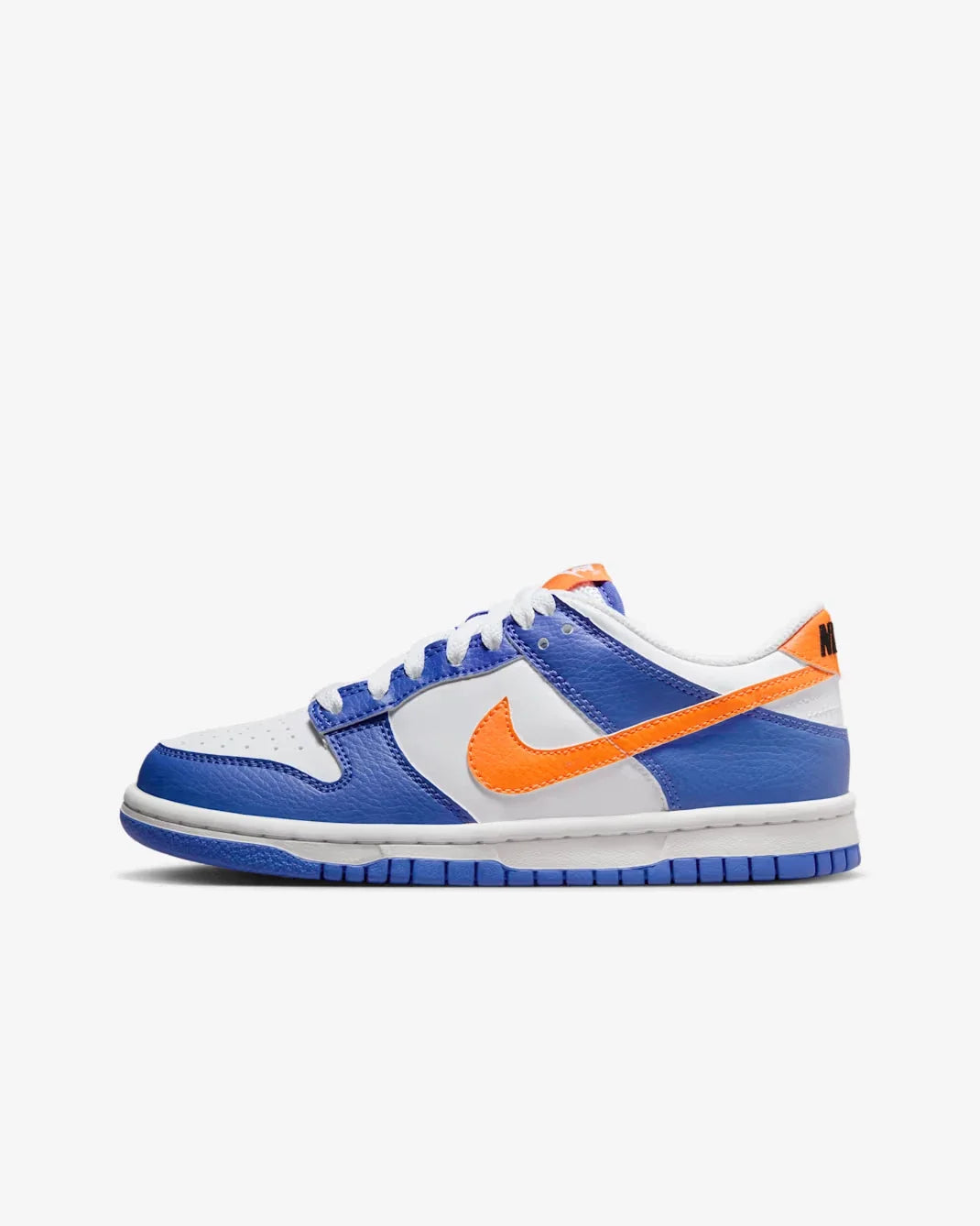 Youth Nike Dunk Low FN83- Sneakers Blue Joy Leather Lifestyle Shoes HTAT5