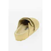 Birkenstock Suede Sandals with Real Fur Men's Inner