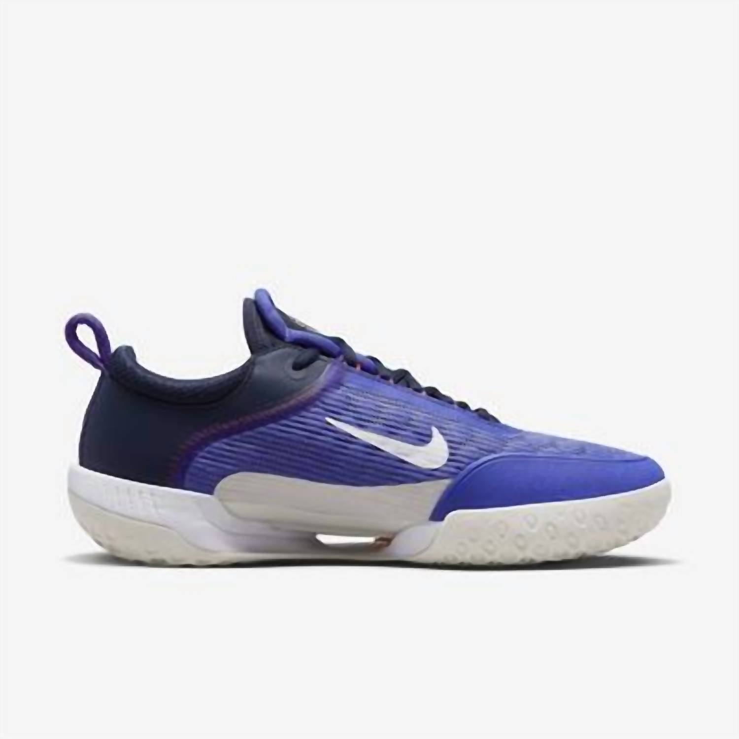 Men's Zoom Court Shoes In Lapis/white