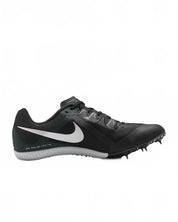 Unisex Zoom Rival Multi Running Shoes In Black/met Silver/lt Smoke Grey