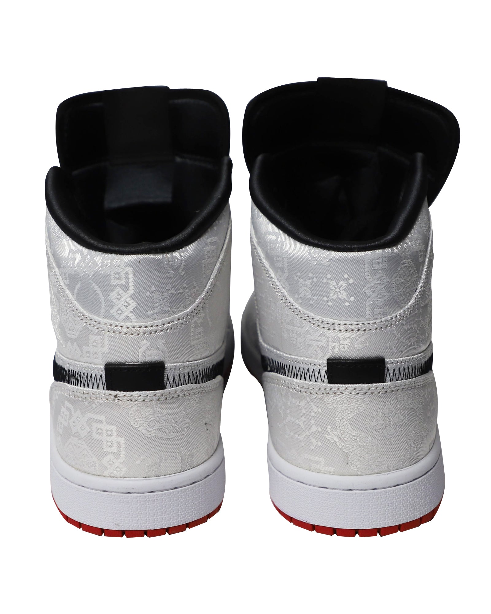 Edison Chen x Air Jordan 1 Mid “Fearless” CLOT in White Canvas