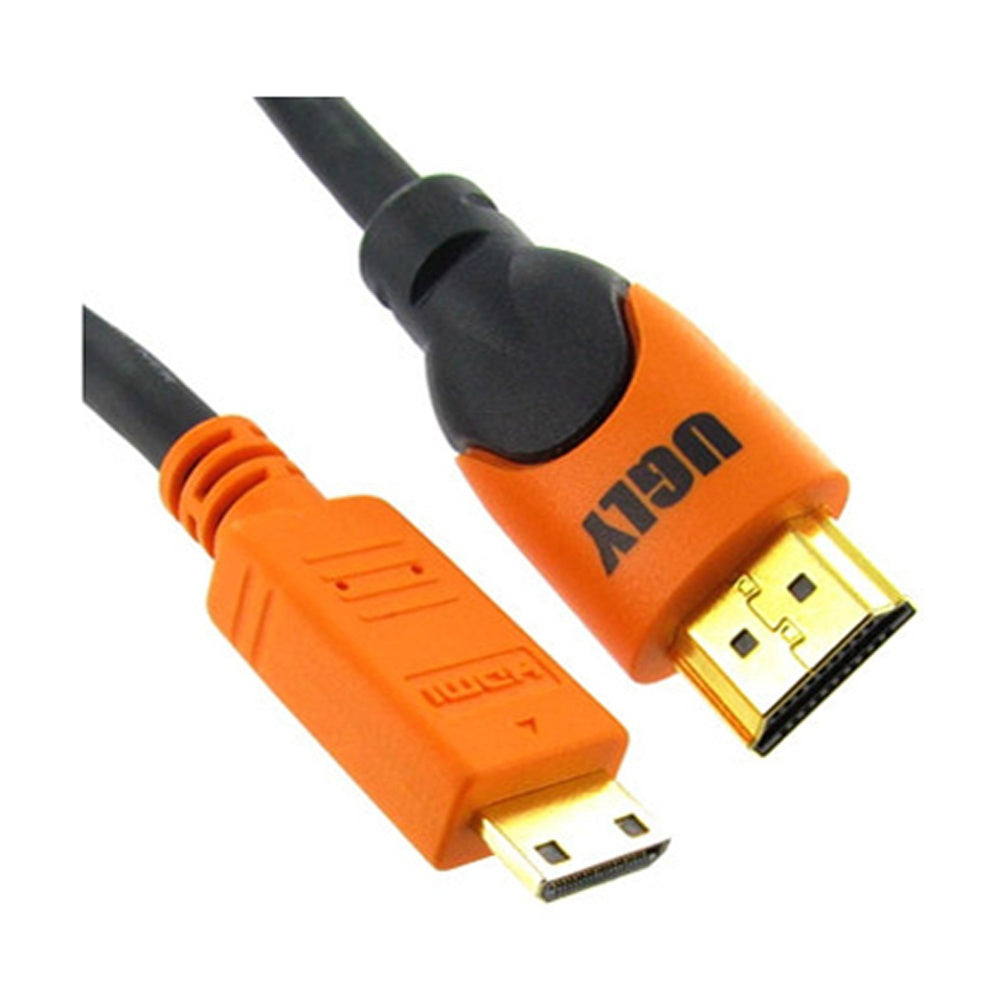 1.5m HDMI Type A to Mini HDMI Type C Cable v1.3c HD 1080p suits Digital Camera