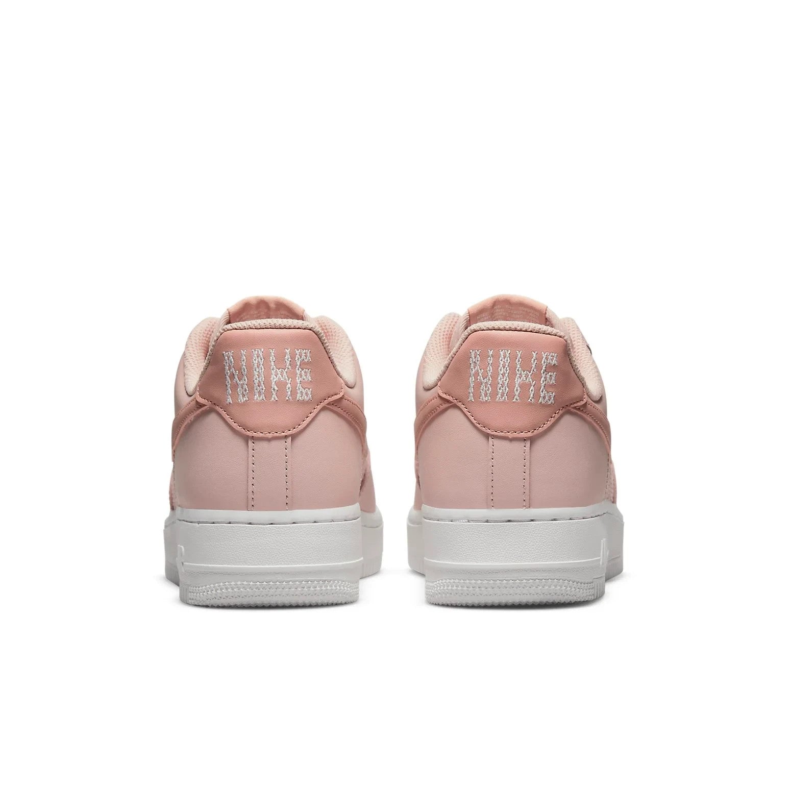 Women's Nike Air Force 1 Low DJ9945-600 Sneakers Pink Leather Lifestyle Shoes
