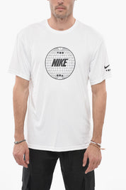 SWIM Crewneck Dri-Fit T-Shirt with Printed Logo