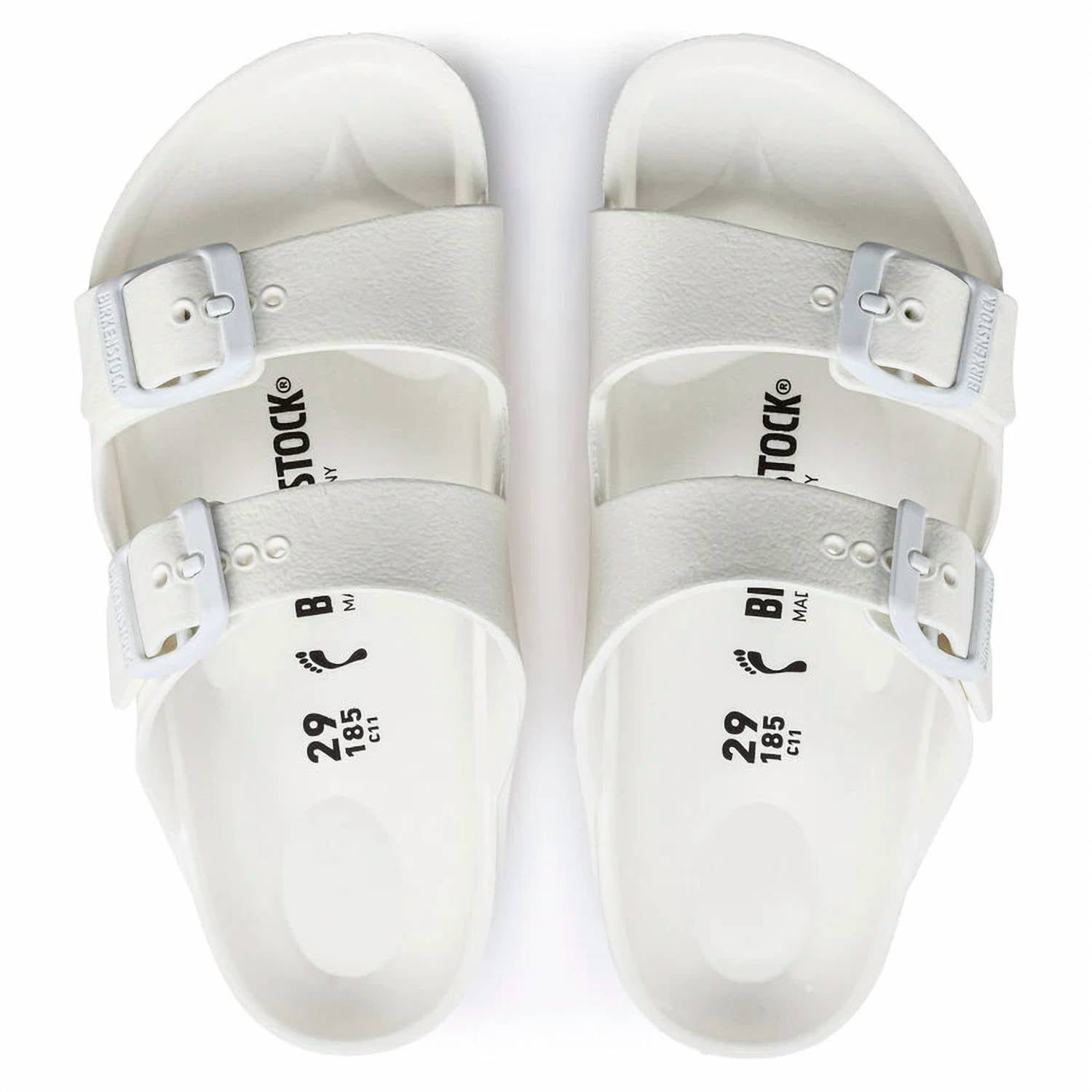 Kids Arizona Eva 2 Strap Sandals In White
