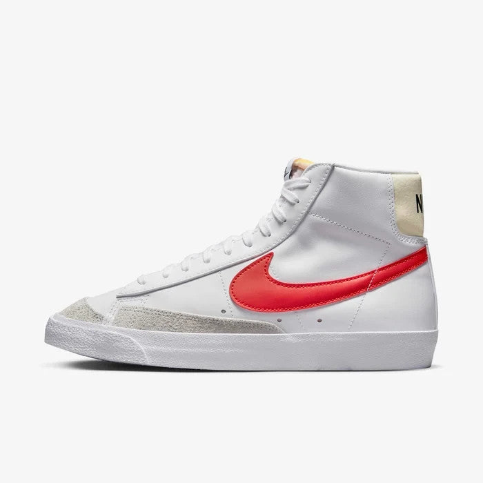 Men's Nike Blazer Mid '77 Vintage BQ6806-122 Sneakers White Red Lifestyle Shoes