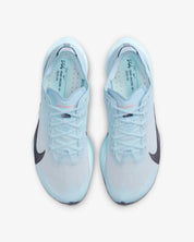 Women's Zoomx Vaporfly Next % 4 Road Racing Shoes In Glacier Blue/blue Tint/amethyst Tint/gridiron