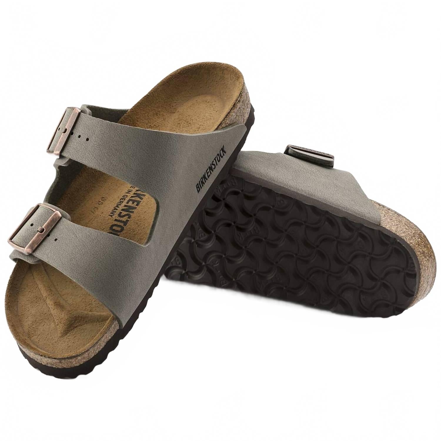 Unisex Arizona Sandal In Stone