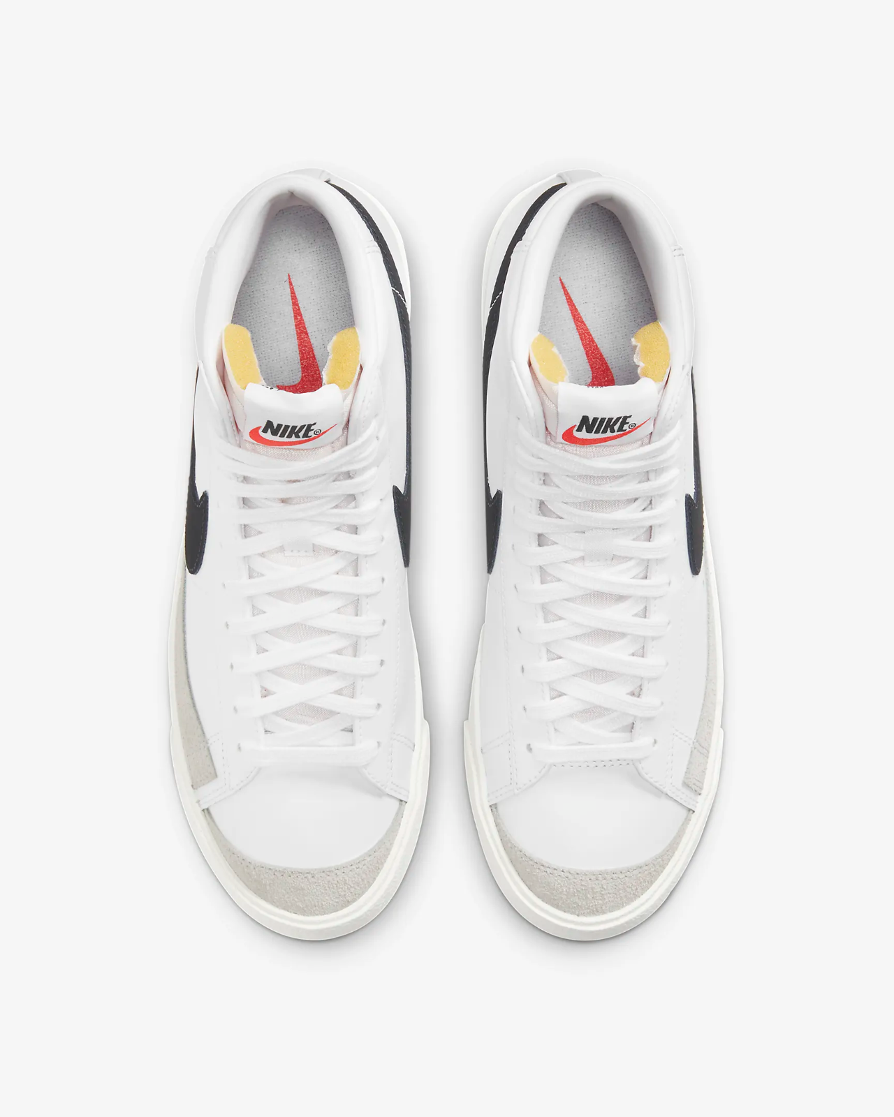 Men's Nike Blazer Mid 77 Vintage BQ6806-100 White Lifestyle Shoes HAM263