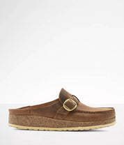 Women's Buckley Oiled Leather Mule In Cognac