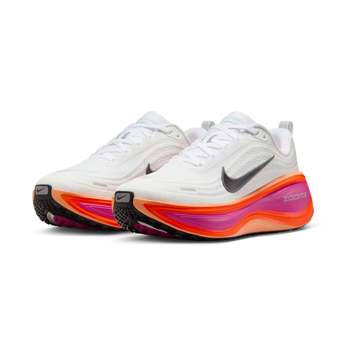 Nike Vomero Plus 'White Fire Pink Hyper Crimson' Women's Road Running Shoes