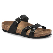 Women's Franca Birkibuc Sandals In Black