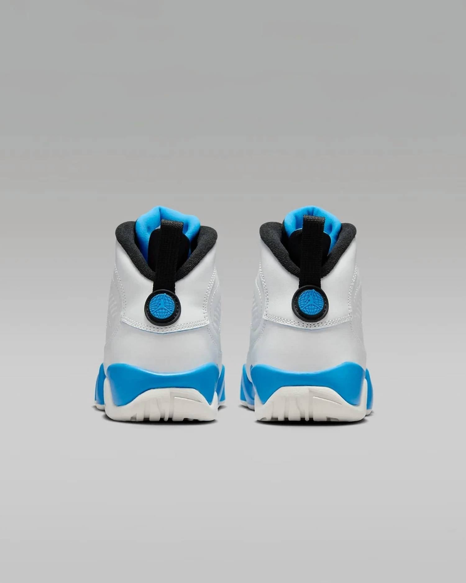 Grade School Boy's Air Jordan Retro 9 Sneakers In Summit White/black