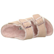 Women's Arizona Shearling Sandal In Light Rose