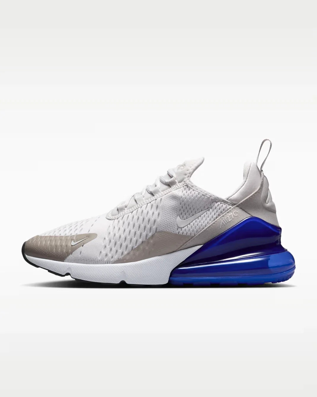 Nike Air Max 270 AH8050-031 Sneaker Mens White Gray Lifestyle Shoes RHS8130
