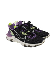 Nike React Vision Sneakers in Gravity Purple Volt Synthetic