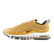 Women's Nike Air Max 97 OG Golden Bullet/Varsity Red Running Shoes DQ9131-700