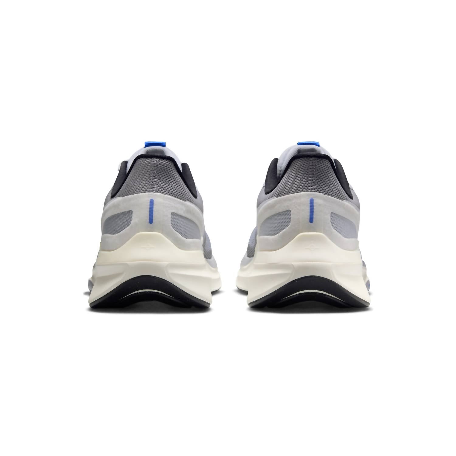 Men's Structure 25 Road Running Shoes In Smoke Grey/wolf Grey/sail/white