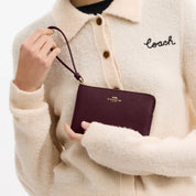 Coach Outlet Corner Zip Wristlet