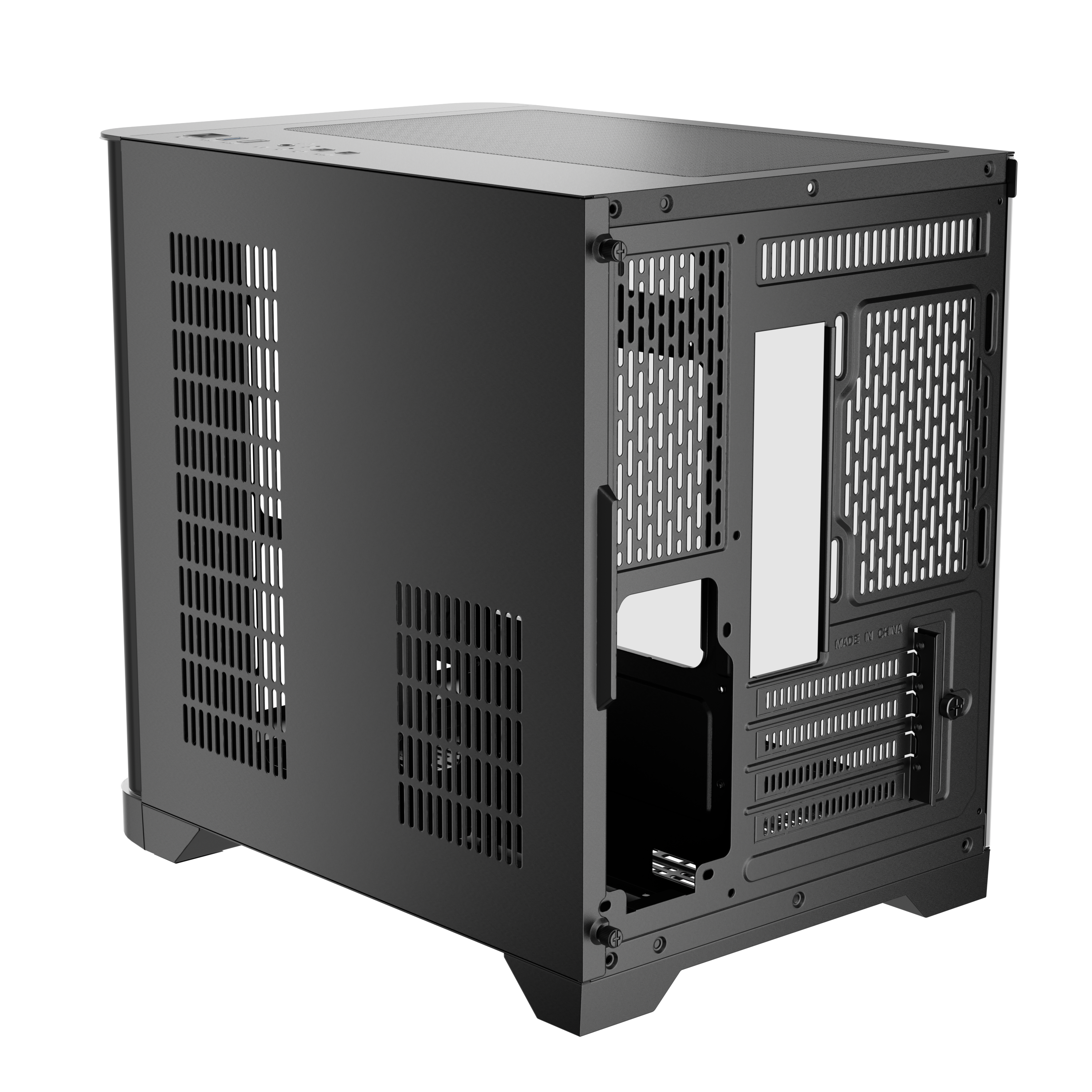 1st Player UV5 M-ATX ITX PC Gaming Case (Black)