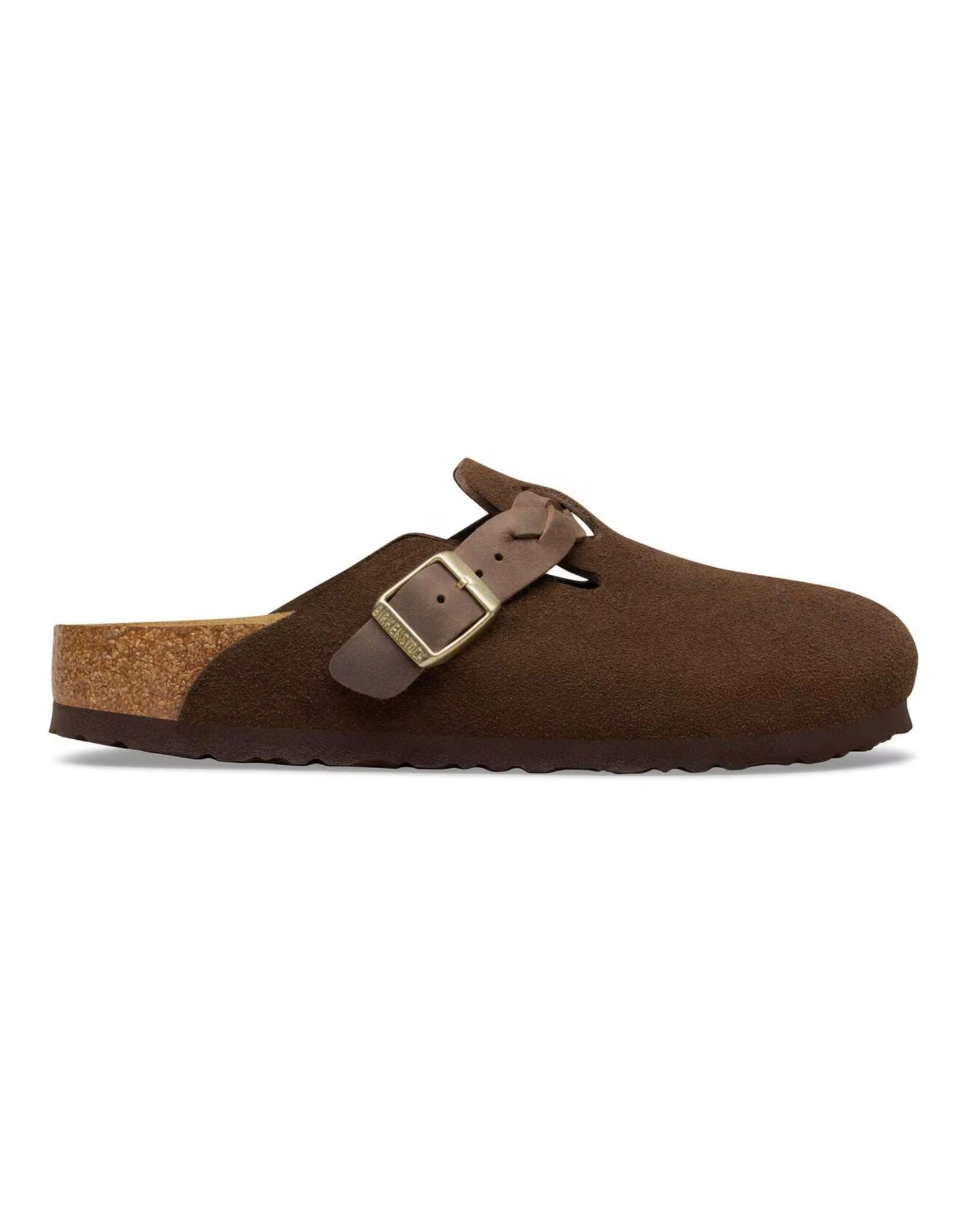 Carafe Boston Braided Suede Leather Clogs