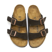 Men's Arizona Suede Sandals In Mocha