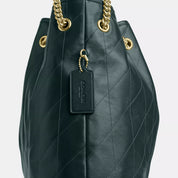 Coach Outlet Evelyn Large Shoulder Bag With Quilting