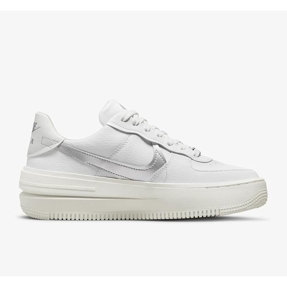 Nike Air Force 1 PLT.AF.ORM Summit White/Metallic Silver  DJ9946-101 Women's