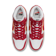 Men's Nike Dunk High 'Chenille Swoosh' DR8805-101 White Gym Red Lifestyle Shoes