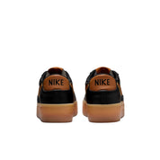 Women's Nike Blazer Low Platform Black / Light Bristish Tan - White DJ0292-003