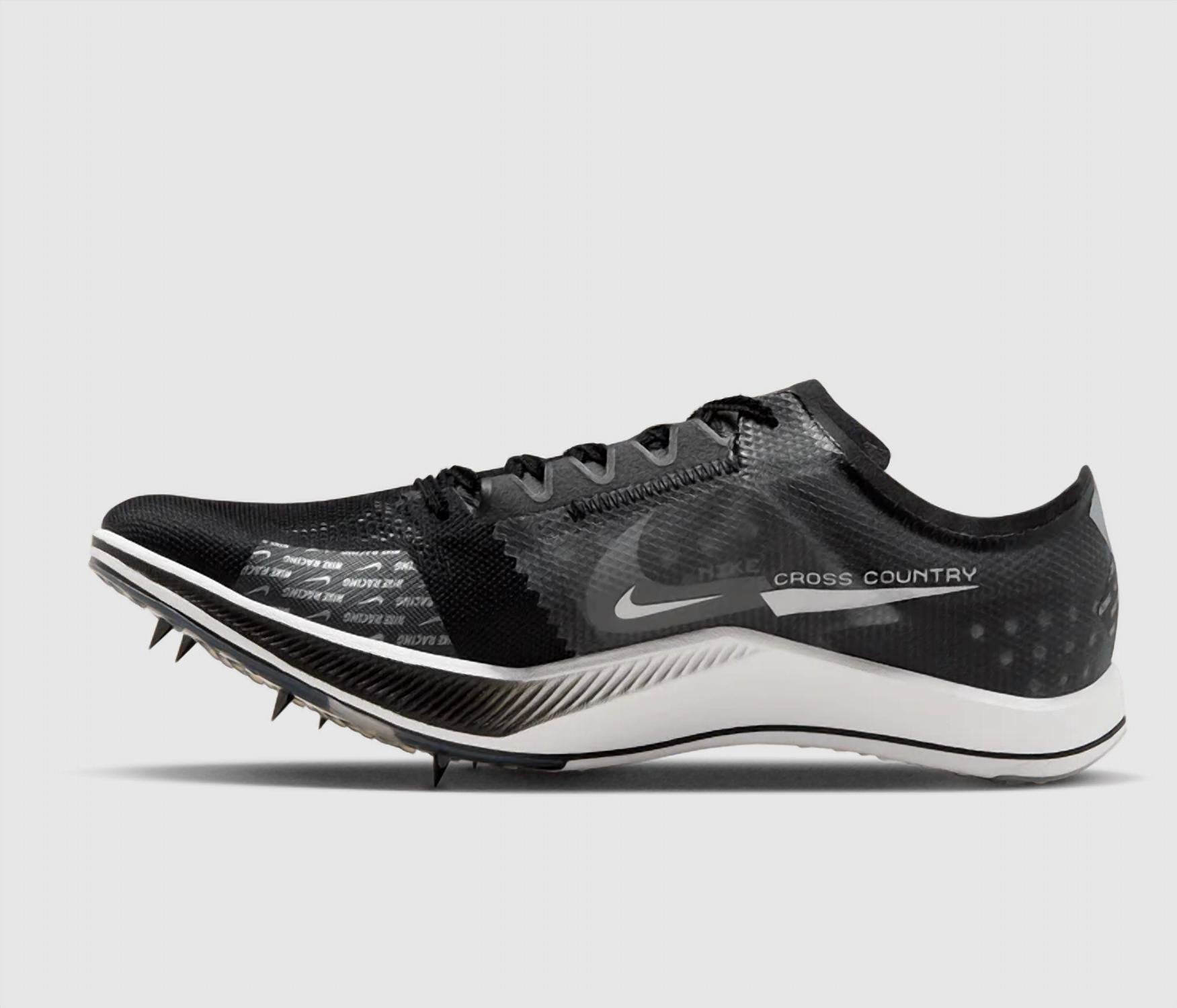 Men's Dragonfly Xc Shoe In Black/metallic Silver-Dark Smoke Grey